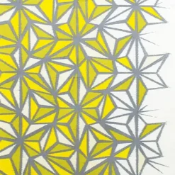 MIYA Company Furoshiki Pattern Asanoha Yellow 27.5" Sq. Online