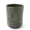 MIYA Company Green Sasa 8 Oz. Teacup Best
