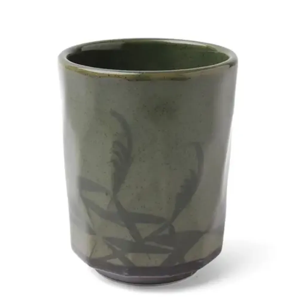 MIYA Company Green Sasa 8 Oz. Teacup Best