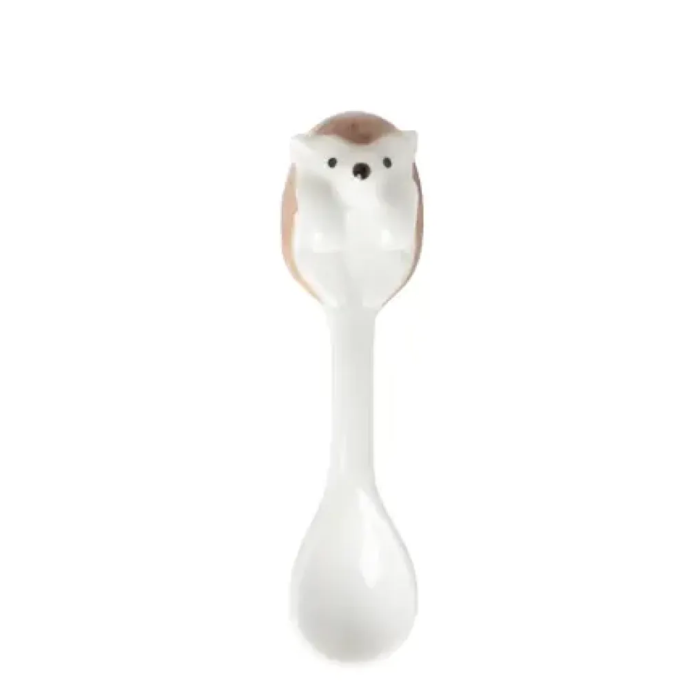 MIYA Company Hanging Spoon Hedgehog Brown Outlet