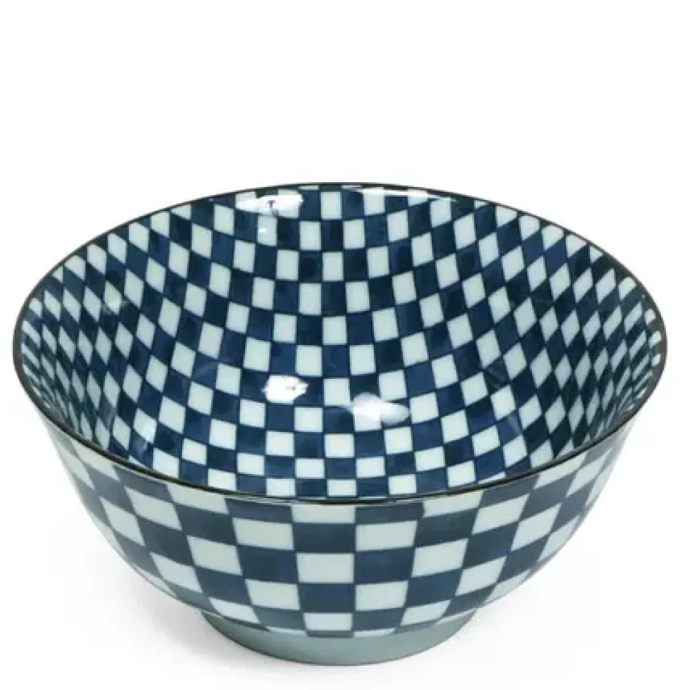 MIYA Company Ichimatsu Checker 6" Bowl Sale