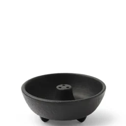 MIYA Company Incense Holder Black Center Cone