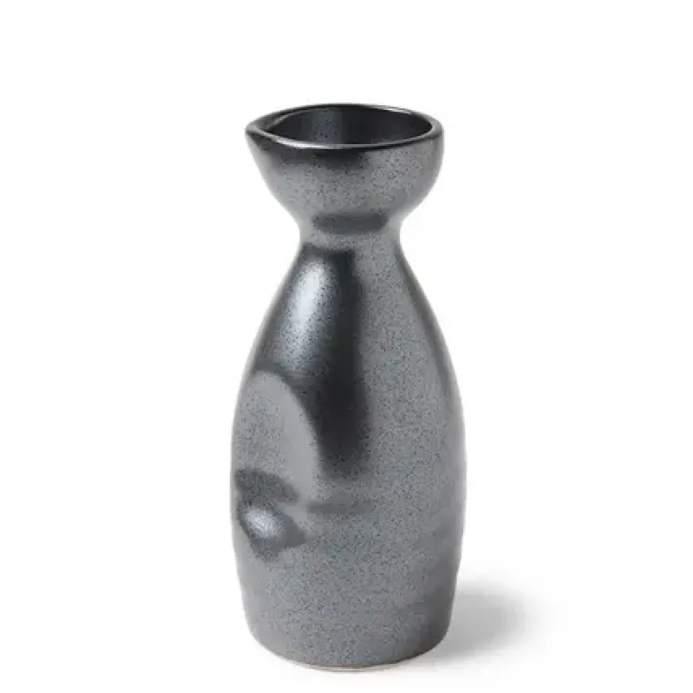 MIYA Company Iron Glaze 5 Oz. Sake Bottle