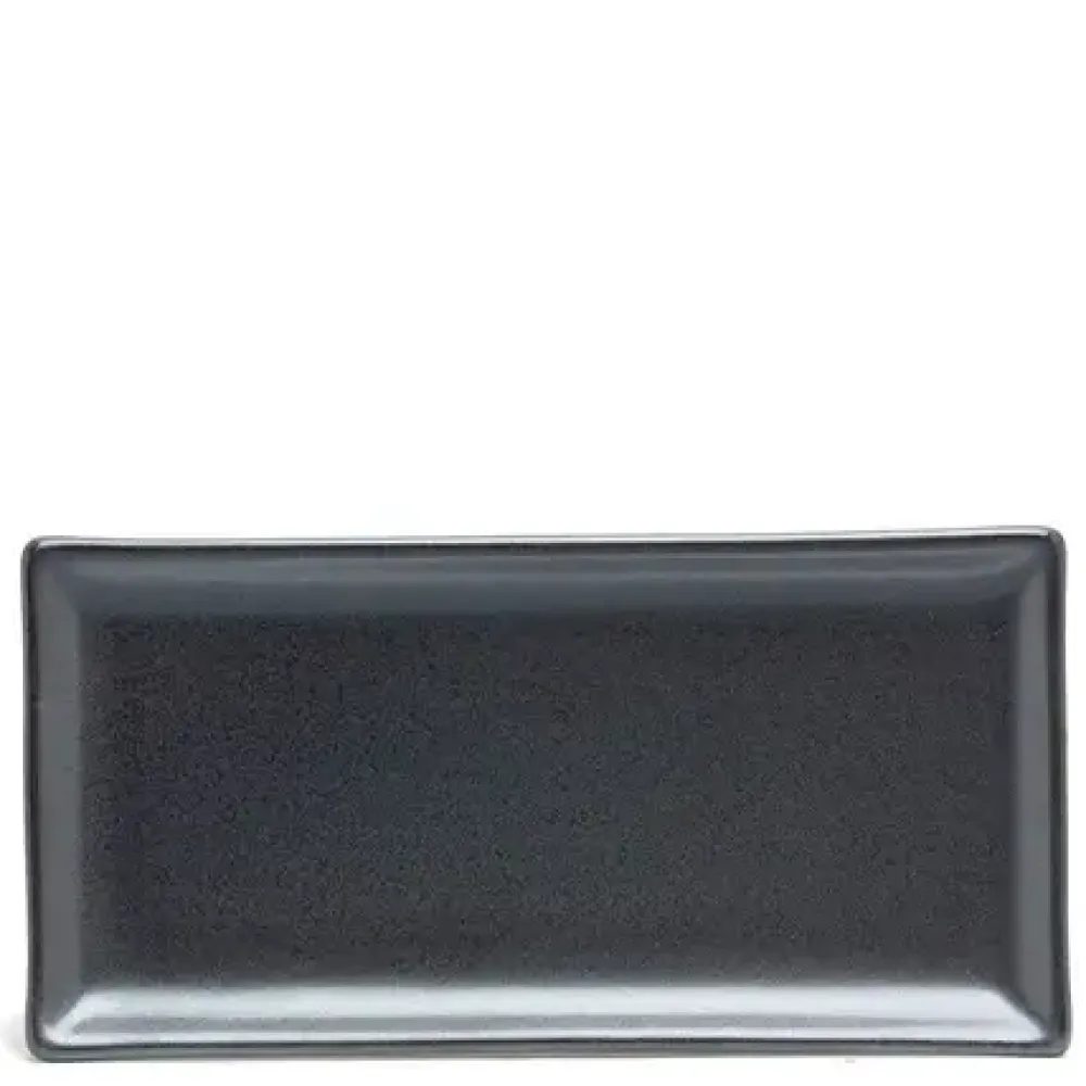 MIYA Company Iron Glaze 8.75" X 5" Plate Clearance