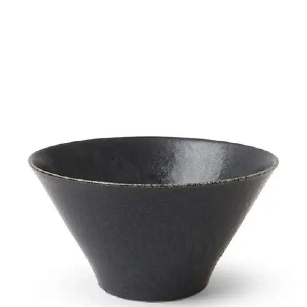 MIYA Company Ishi Black 7.5" Noodle Bowl Hot