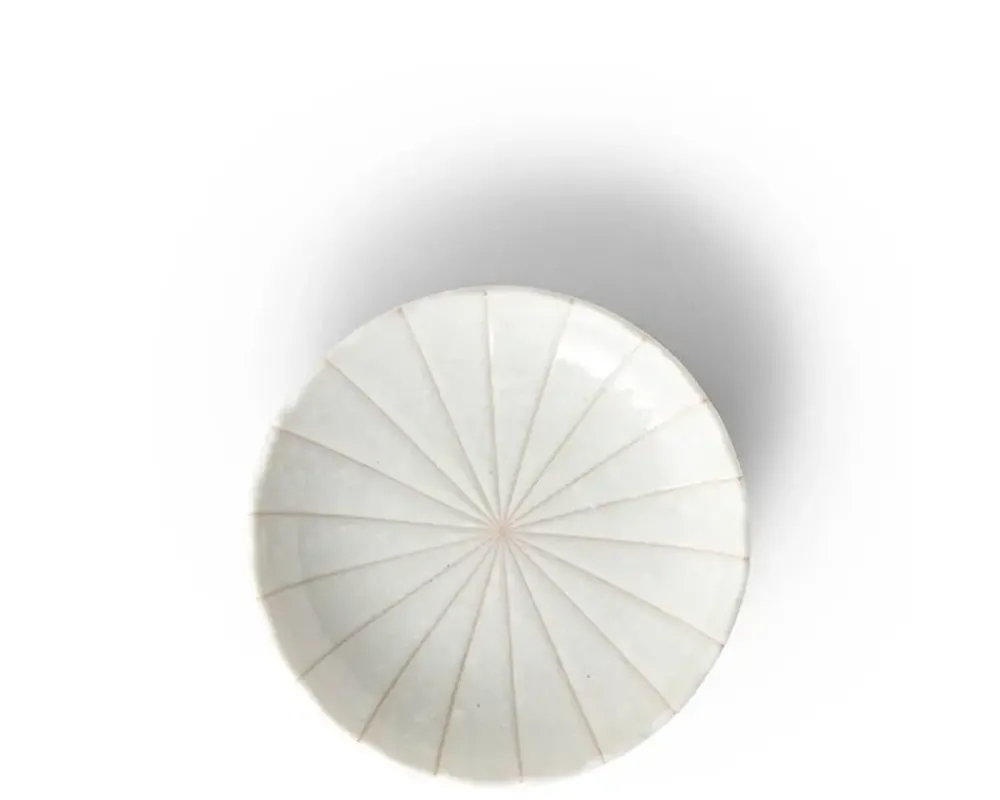 MIYA Company Kasa Lines White 4.75" Plate Sale