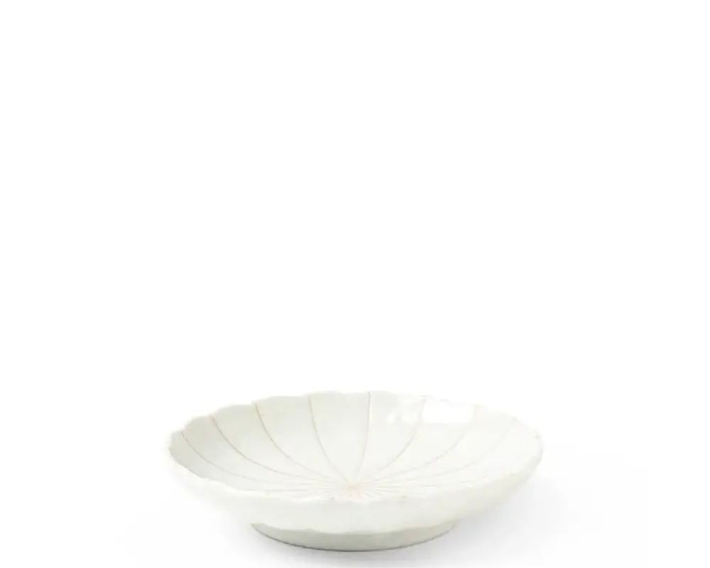 MIYA Company Kasa Lines White 4.75" Plate Sale
