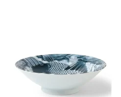 MIYA Company Koi 10" Serving Bowl Gray Clearance