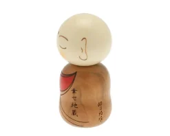 MIYA Company Kokeshi Ojizo Brown Best