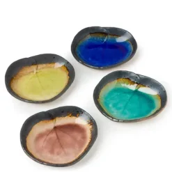 MIYA Company Kosui Leaf 5.75" X 4.25" Dish Set Sale