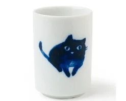 MIYA Company Midnight Blue Cat Cup Set Best