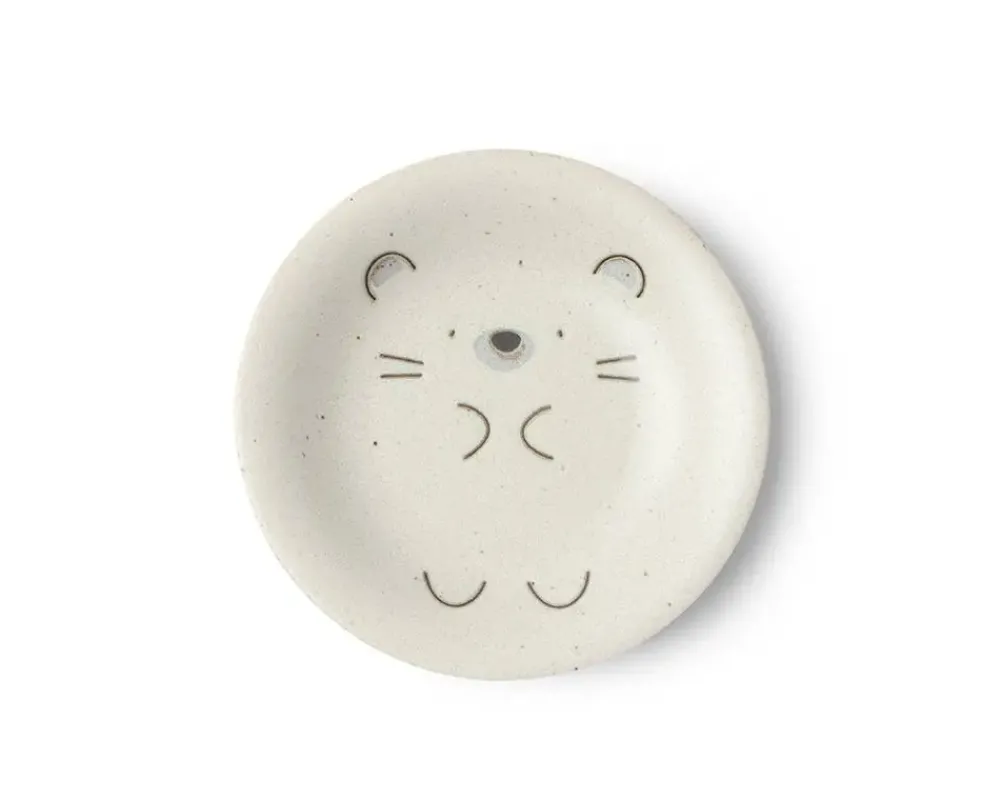 MIYA Company Mogu Mogu Hedgehog Plate 6.5" Outlet