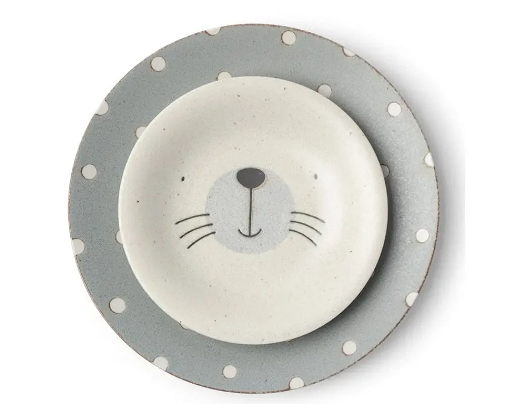 MIYA Company Mogu Mogu Seal Plate 9.25" Discount