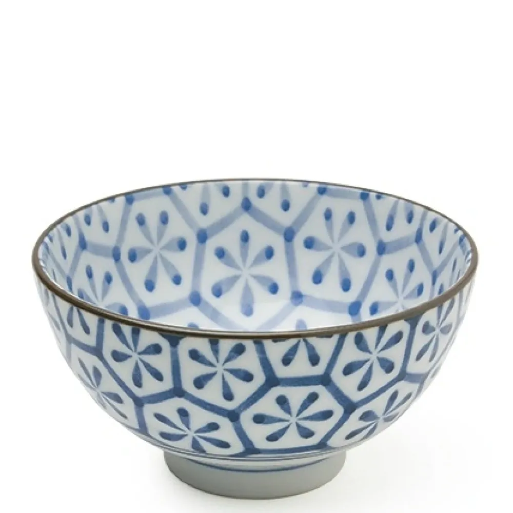 MIYA Company Monyou 4.25" Hana Kikkou Rice Bowl Outlet