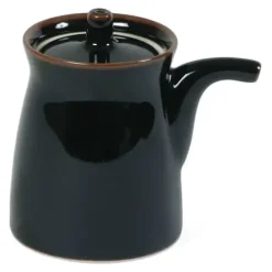 MIYA Company Mori 5 Oz. G-Type Sauce Pot - Black Clearance