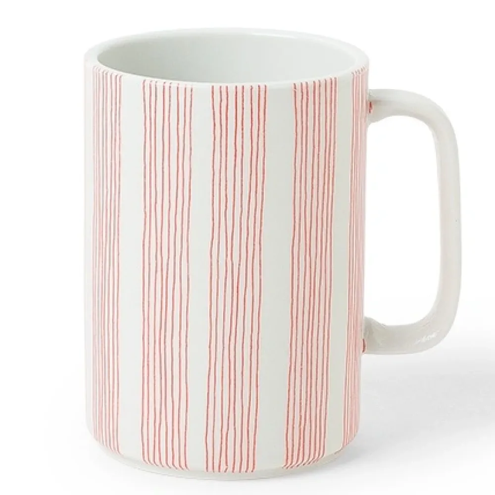 MIYA Company Mug Red Obi Stripe Online