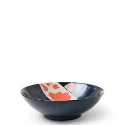 MIYA Company Namako Koi 5.75" Shallow Bowl Hot