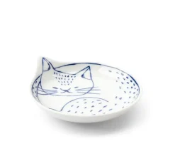MIYA Company Nekotori Cat Plate 4.25