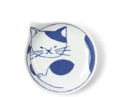MIYA Company Nekotori Cat Plate 4.25