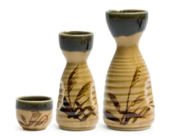 MIYA Company Oribe Sasa 8 Oz. Sake Bottle
