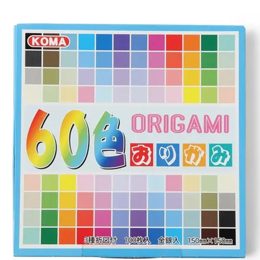 MIYA Company Origami Paper 6" Assorted
