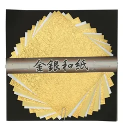 MIYA Company Origami Paper Washi Gold 6"
