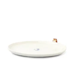 MIYA Company Plate Owl & Moon Design Discount