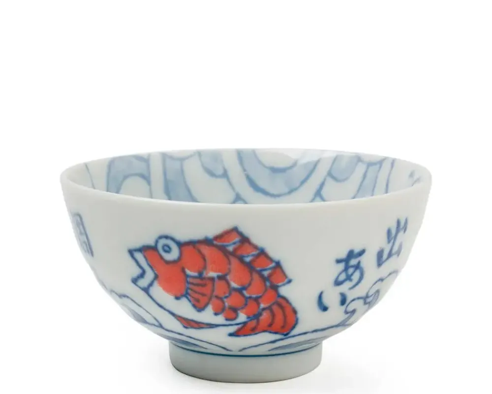 MIYA Company Red Tai 4.5" Rice Bowl Hot