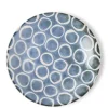 MIYA Company Rustic White Circles 11" Plate Hot