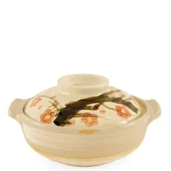 MIYA Company Sakura Donabe Casserole, 32 Oz. Clearance