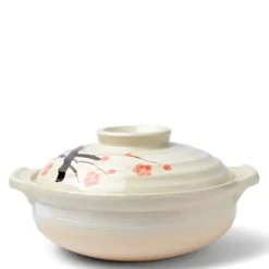 MIYA Company Sakura Donabe Casserole, 135 Oz. Online