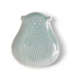 MIYA Company Sauce Dish Bear Teal Sale