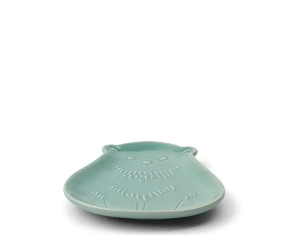 MIYA Company Sauce Dish Bear Teal Sale