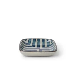 MIYA Company Sauce Dish 3.5" Chevron Sale