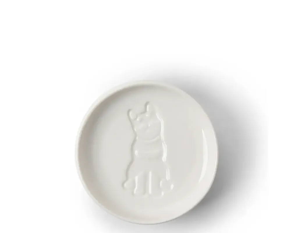 MIYA Company Sauce Dish Dog Sitting Best