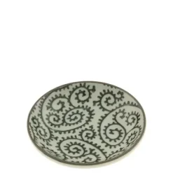 MIYA Company Sauce Dish 3-5/8" Indigo Arabesque Best