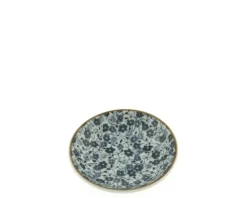 MIYA Company Sauce Dish Indigo Flowers Best