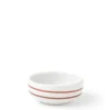 MIYA Company Sauce Dish White Caramel Swirl Outlet