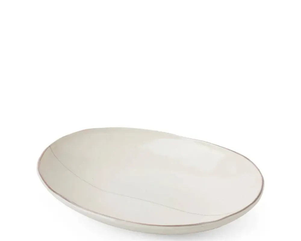 MIYA Company Shiratama 9.5" X 7" Oval Bowl Hot