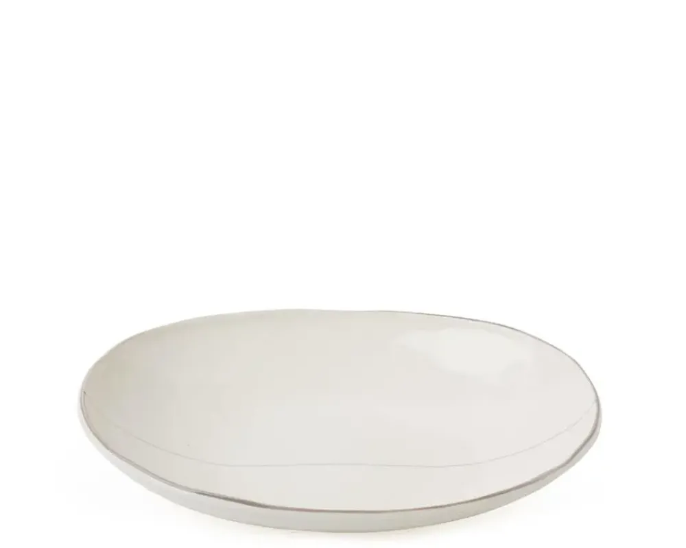 MIYA Company Shiratama 9.5" X 7" Oval Bowl Hot