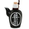 MIYA Company Shoyu 8 Oz. Sauce Pot With Cork - Black Clearance