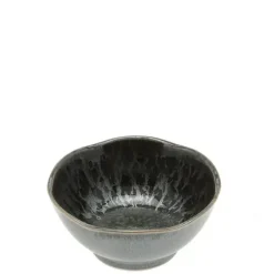 MIYA Company Silver Blue Granite Sauce Bowl