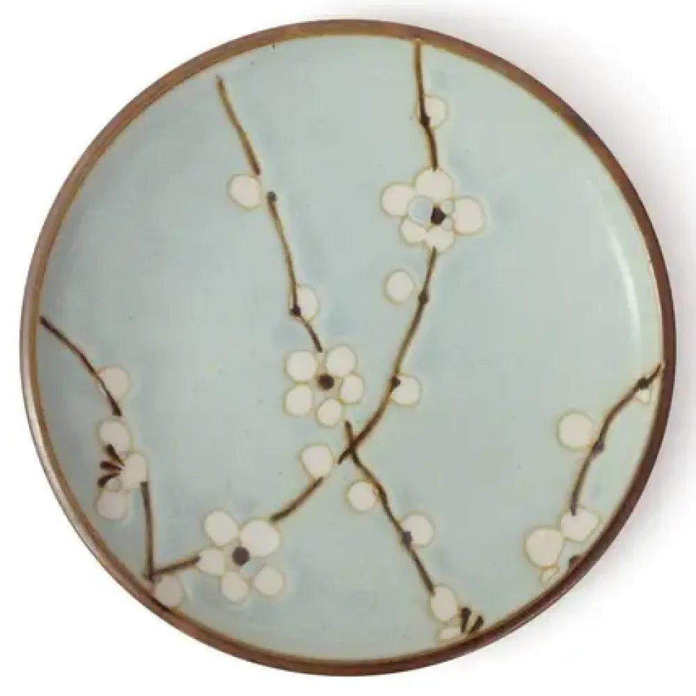 MIYA Company Spring Blossoms 4.75" Round Plate Online