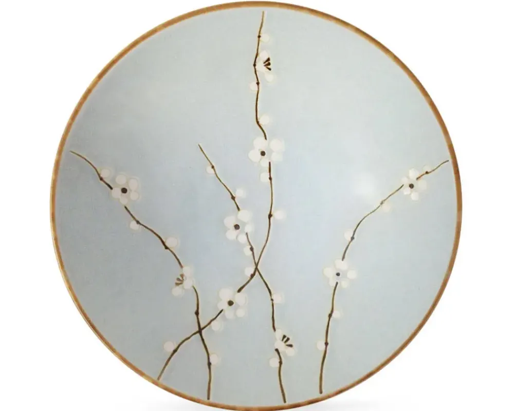 MIYA Company Spring Blossoms 9.75" Serving Bowl Clearance