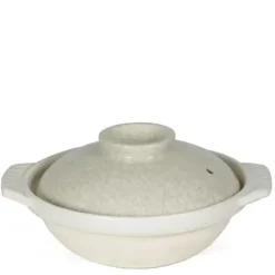 MIYA Company Sumi Kannyu White Donabe Casserole, 34 Oz. Online