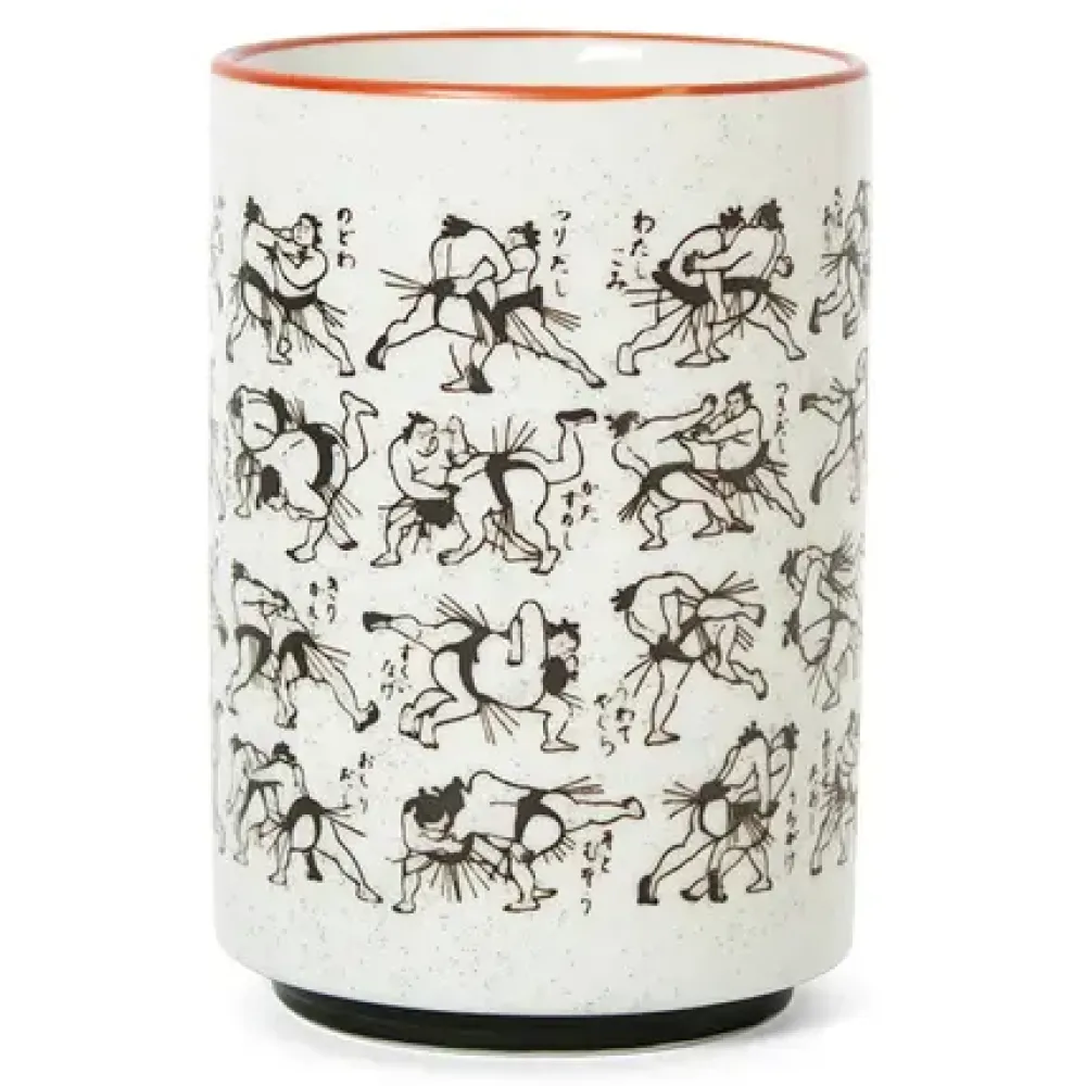MIYA Company Sumo Kimarite 11 Oz. Teacup Clearance
