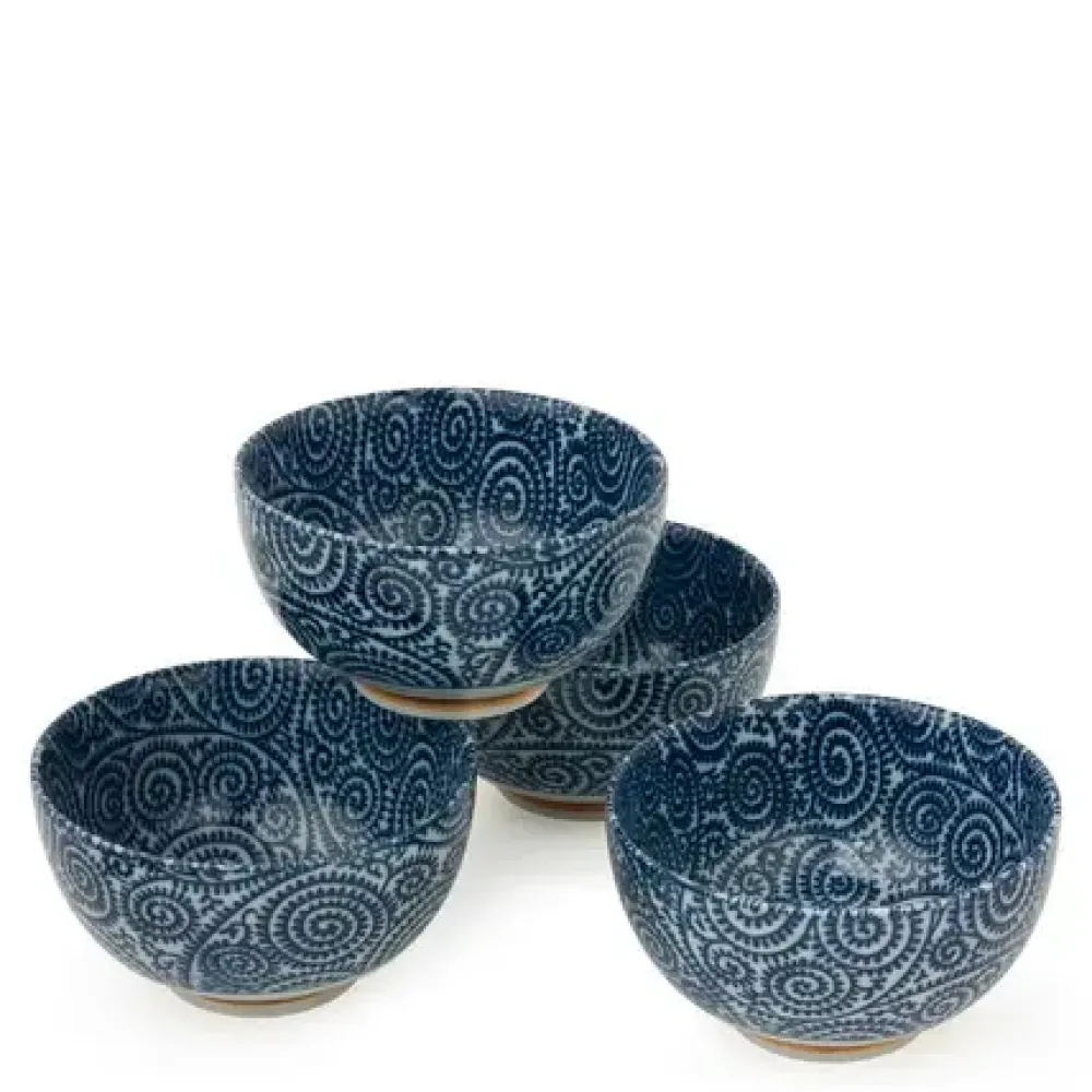 MIYA Company Tako Karakusa 5" Bowl Set Clearance