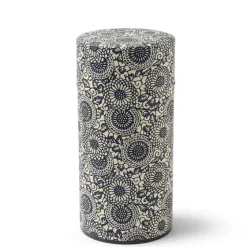 MIYA Company Tea Canister Antique Manjugiku Mums