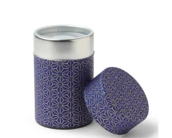 MIYA Company Tea Canister Purple/Gold Hemp Clearance