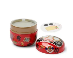 MIYA Company Tea Canister Red Daruma